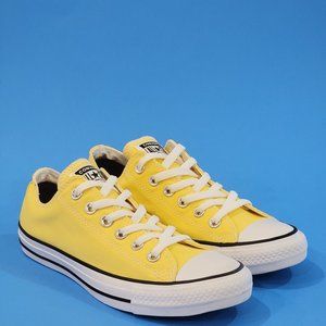 Converse CTAS Low Unisex Yellow Sneakers 170991F NWT